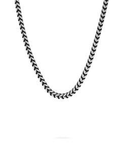 Bijou Brigitte Collier pour homme - Antique Silver Sale
