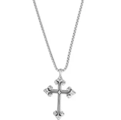 Bijou Brigitte Collier pour homme - Big Cross Sale