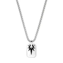 Bijou Brigitte Collier pour homme - Black Starburst Online
