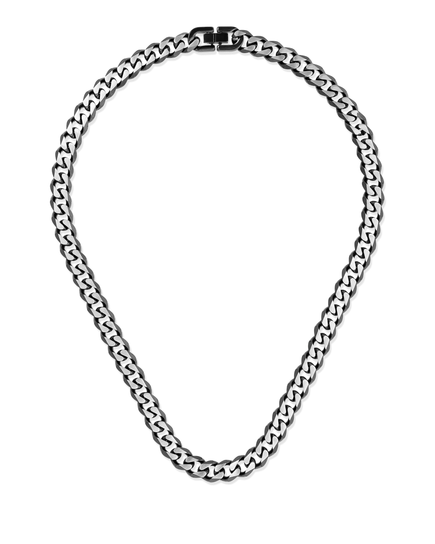 Bijou Brigitte Collier pour homme - Black Steel Clearance