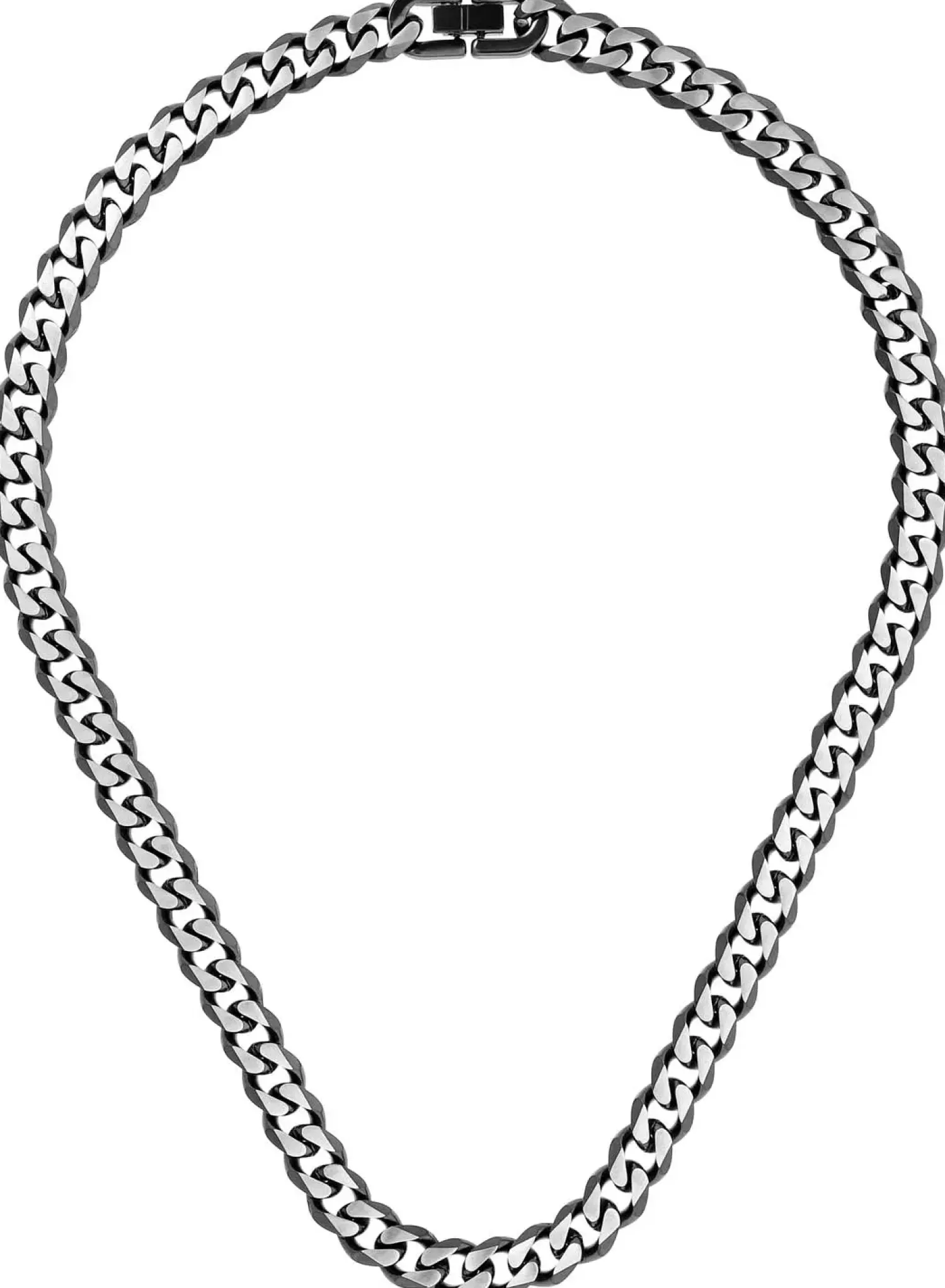 Bijou Brigitte Collier pour homme - Black Steel Clearance