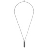 Bijou Brigitte Collier pour homme - Casual Silver Outlet