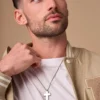 Bijou Brigitte Collier pour homme - Chic Cross Hot