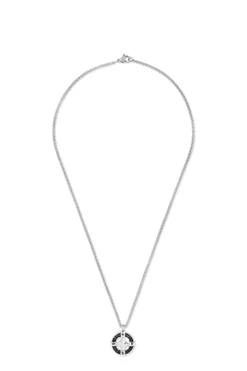 Bijou Brigitte Collier pour homme - Compass Steel