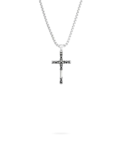 Bijou Brigitte Collier pour homme - Enamelled Cross Online