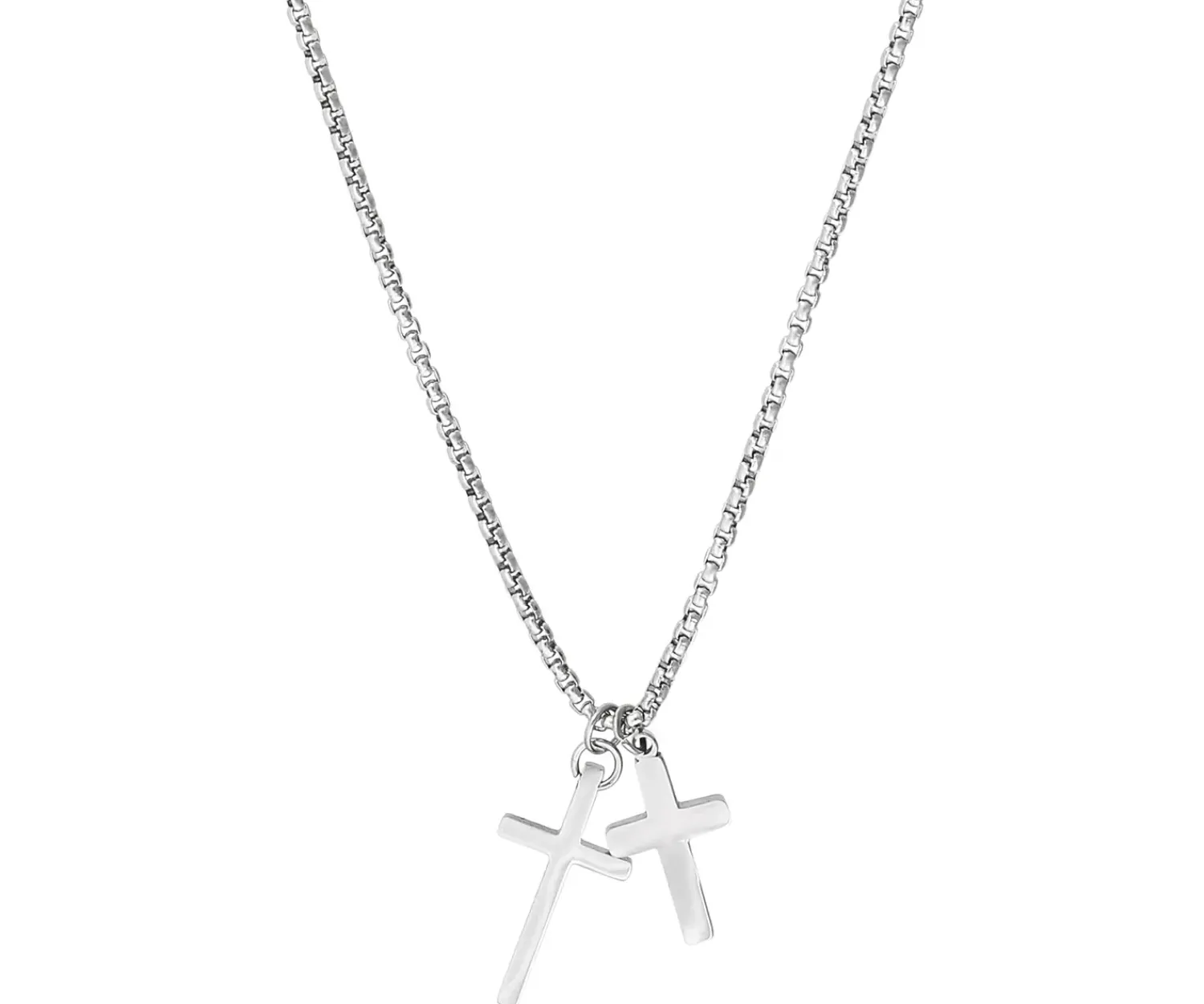 Bijou Brigitte Collier pour homme - Glittering Cross