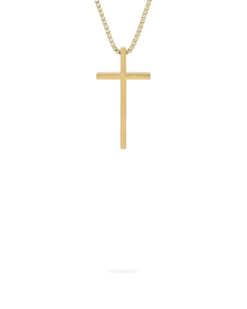 Bijou Brigitte Collier pour homme - Gold Cross Discount
