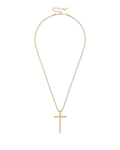 Bijou Brigitte Collier pour homme - Gold Cross Discount
