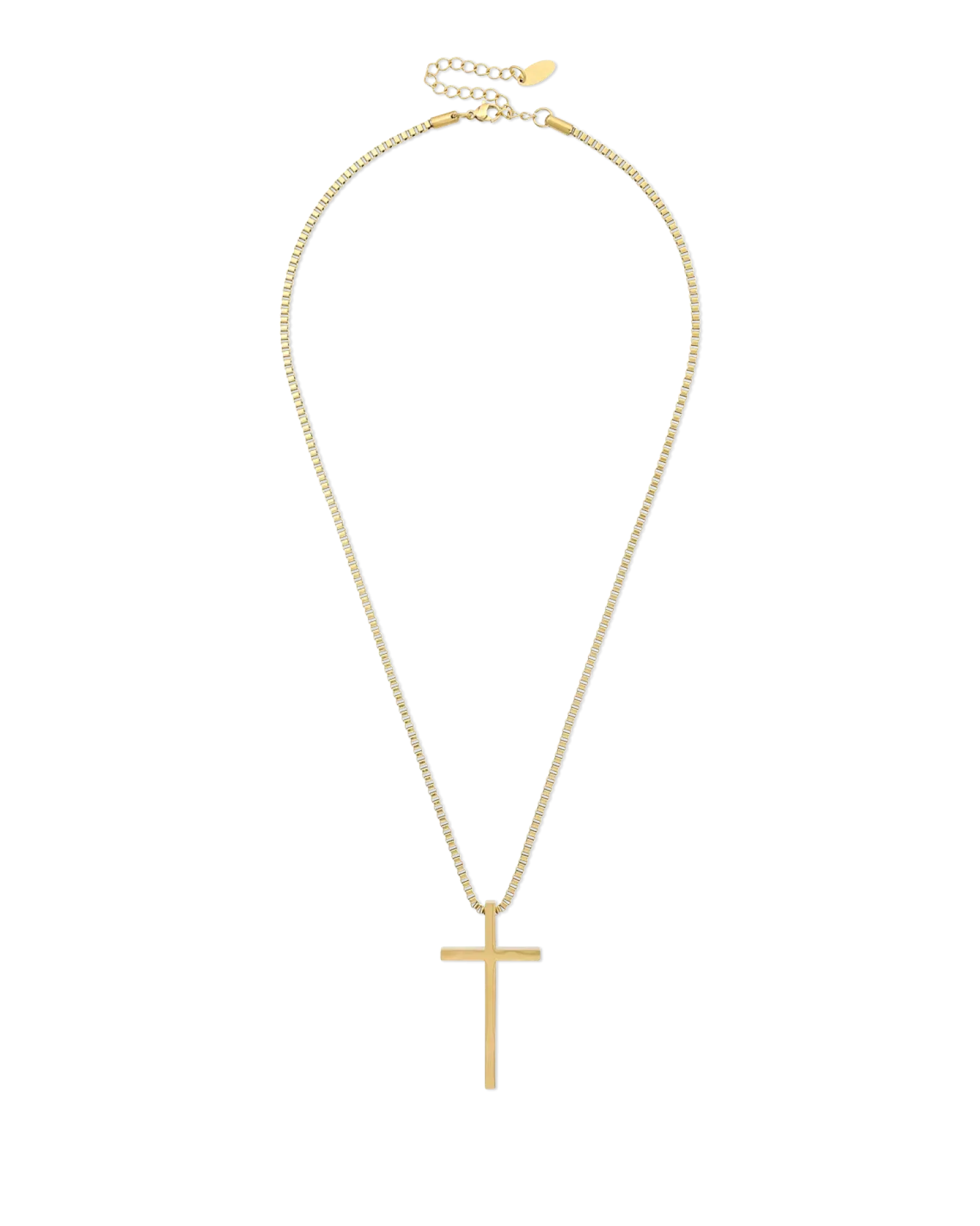 Bijou Brigitte Collier pour homme - Gold Cross Discount