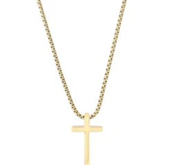 Bijou Brigitte Collier pour homme - Golden Cross Best