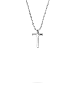 Bijou Brigitte Collier pour homme - Steel Cross Sale