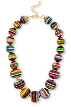 Bijou Brigitte Collier - Rainbow Beads Best