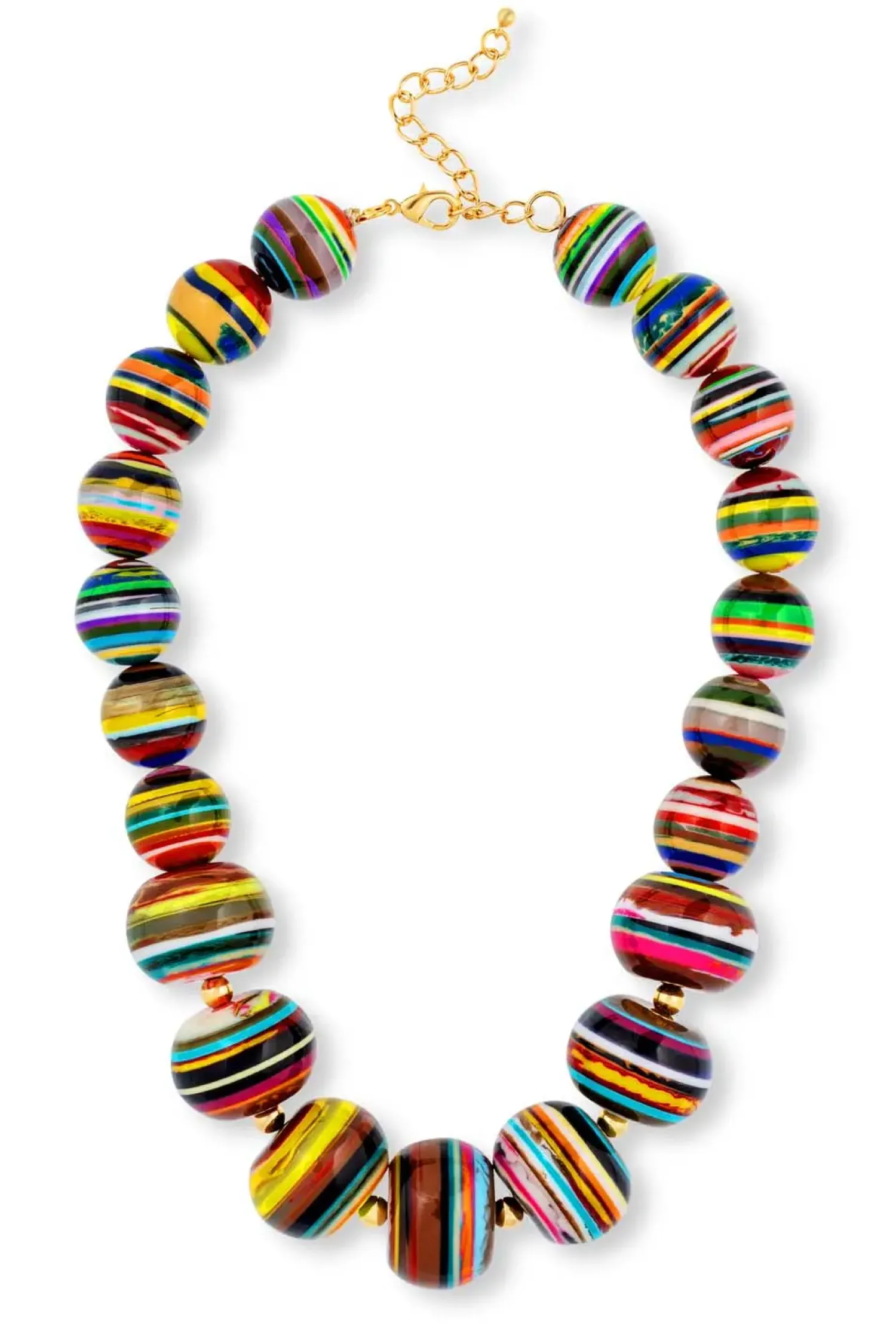 Bijou Brigitte Collier - Rainbow Beads Best