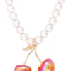 Bijou Brigitte Collier - Rainbow Cherry Sale