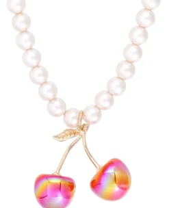 Bijou Brigitte Collier - Rainbow Cherry Sale