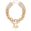 Bijou Brigitte Collier ras du cou - Chunky Heart Clearance