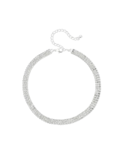 Bijou Brigitte Collier ras du cou - Crystal Shine New