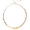 Bijou Brigitte Collier ras du cou - Formed Gold Discount