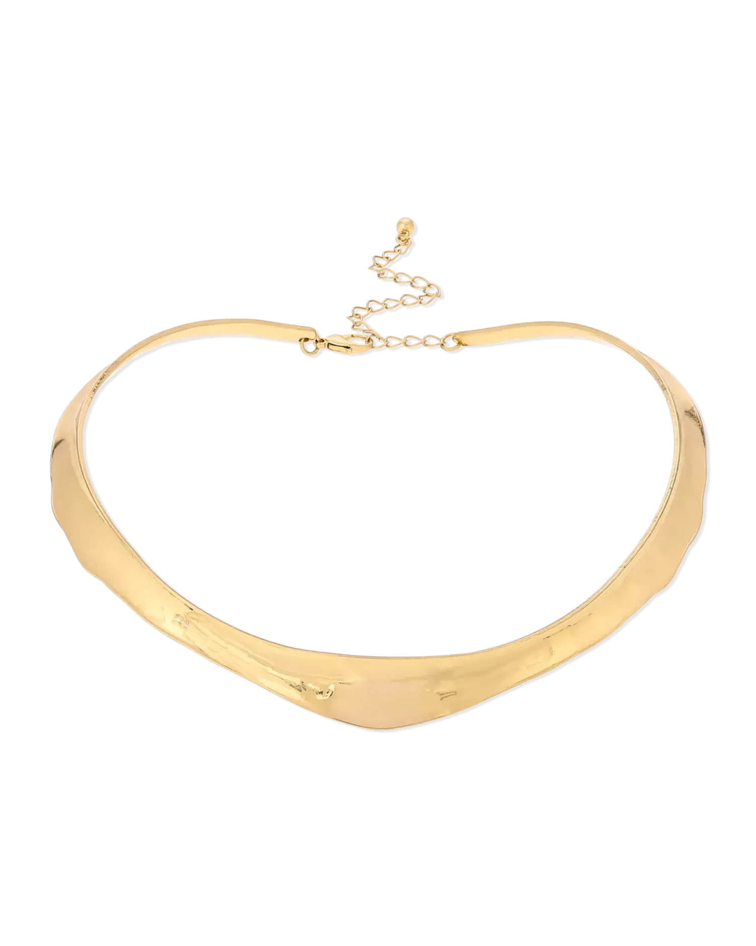 Bijou Brigitte Collier ras du cou - Formed Gold Discount