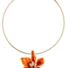 Bijou Brigitte Collier ras du cou - Golden Bloom New