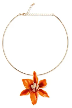 Bijou Brigitte Collier ras du cou - Golden Bloom New