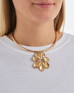 Bijou Brigitte Collier ras du cou - Golden Blossom Best