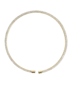 Bijou Brigitte Collier ras du cou - Golden Gleam Online