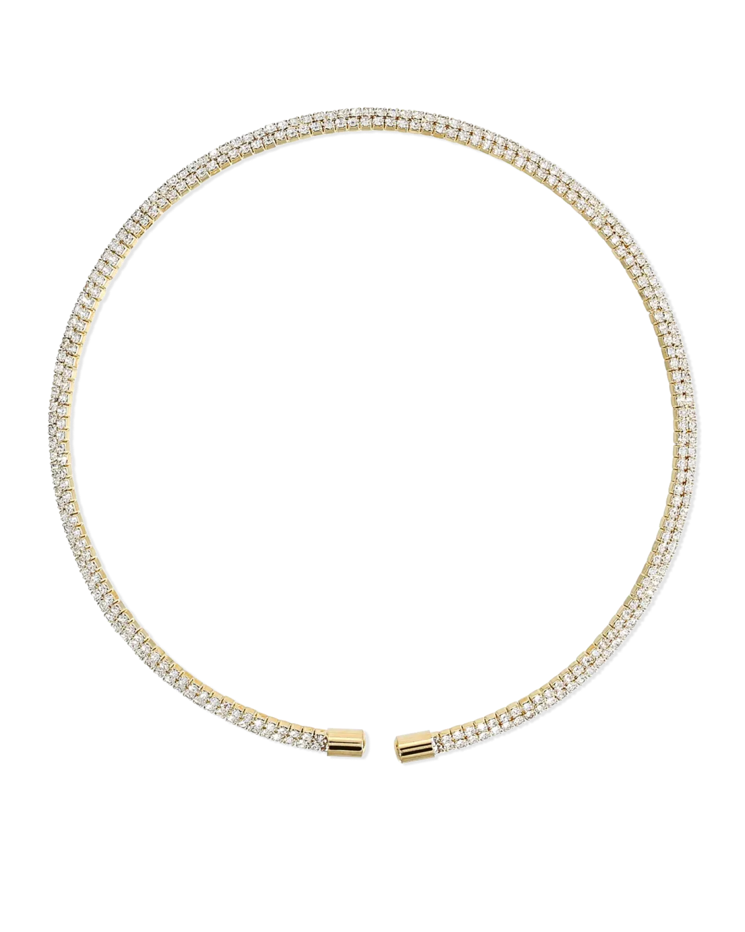 Bijou Brigitte Collier ras du cou - Golden Gleam Online
