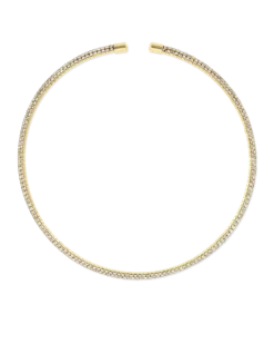 Bijou Brigitte Collier ras du cou - Golden Gleam Online