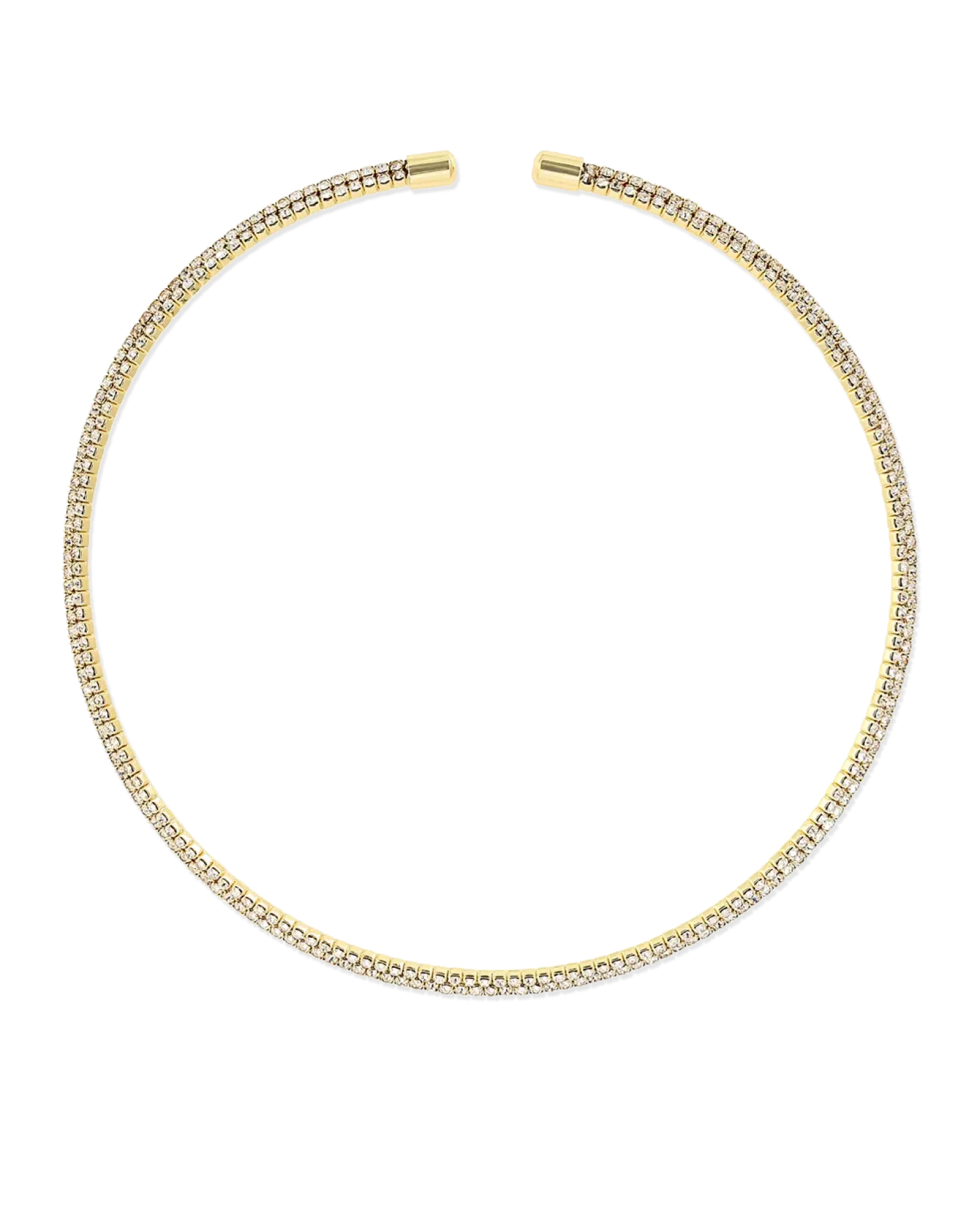 Bijou Brigitte Collier ras du cou - Golden Gleam Online