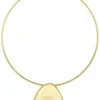 Bijou Brigitte Collier ras du cou - Golden Plate Sale