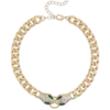 Bijou Brigitte Collier ras du cou - Golden Snake