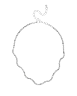 Bijou Brigitte Collier ras du cou - Wavy Wonder New