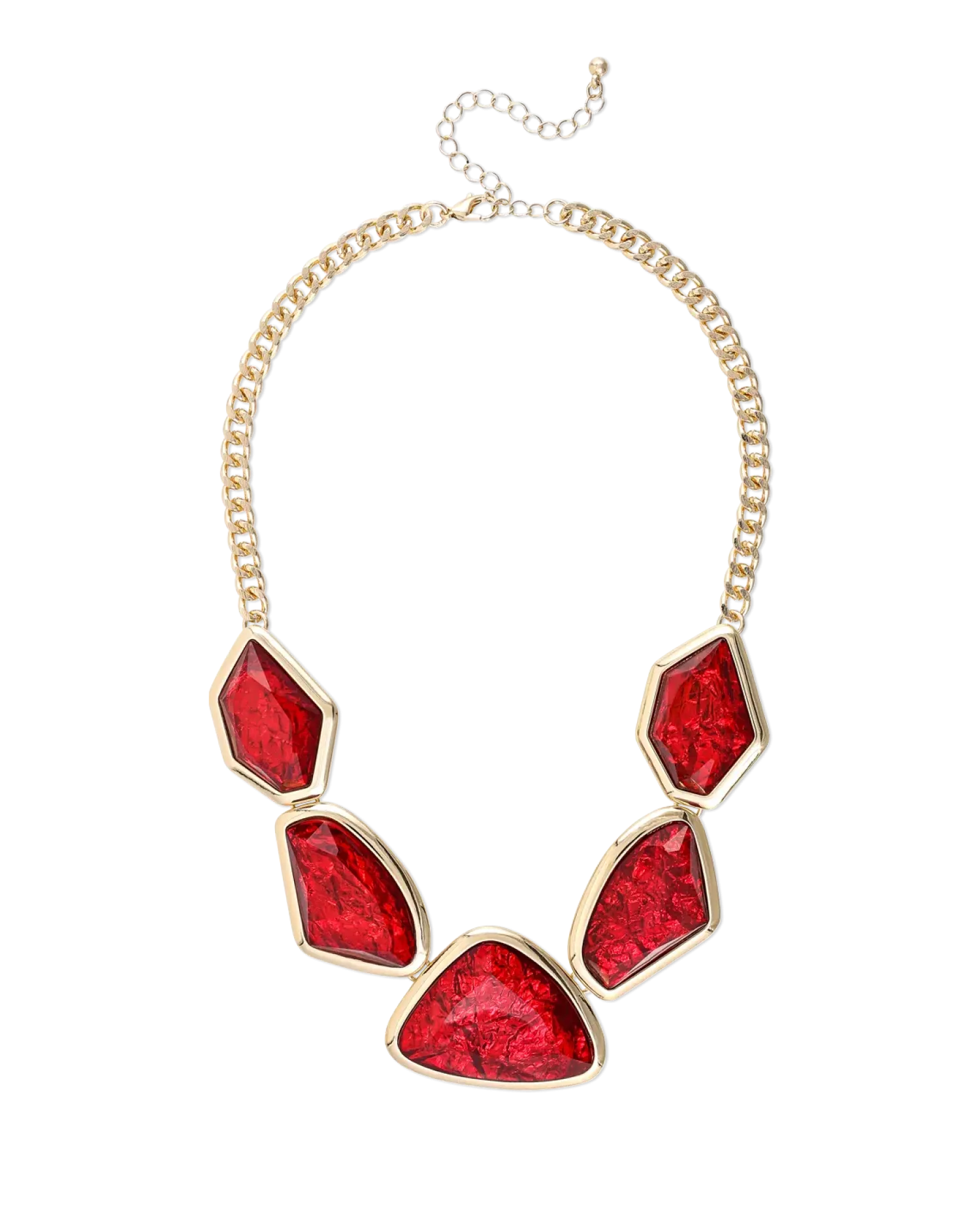 Bijou Brigitte Collier - Red Shapes Hot