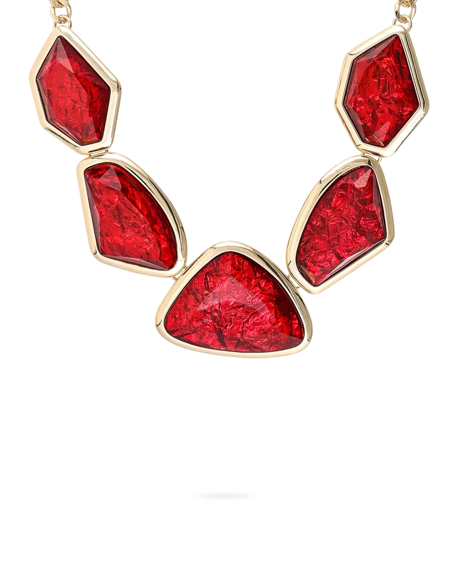 Bijou Brigitte Collier - Red Shapes Hot