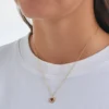 Bijou Brigitte Collier - Red Zirconia Best
