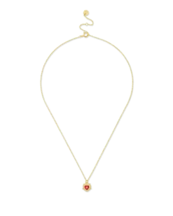 Bijou Brigitte Collier - Red Zirconia Best