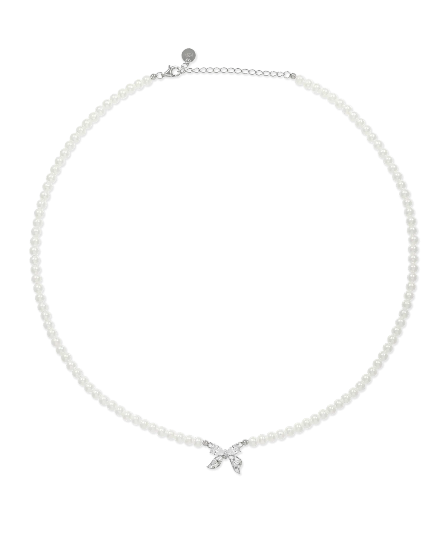 Bijou Brigitte Collier - Ribbon Pearls New