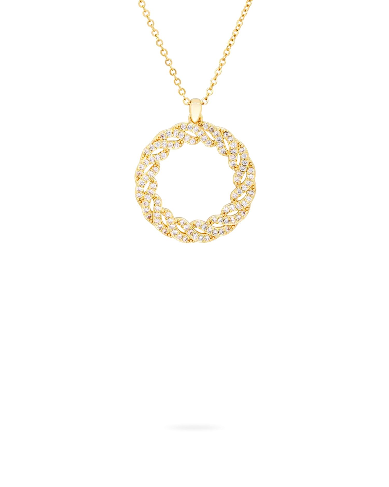 Bijou Brigitte Collier - Round Sparkle Clearance