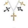 Bijou Brigitte Collier - Sacred Crosses Outlet