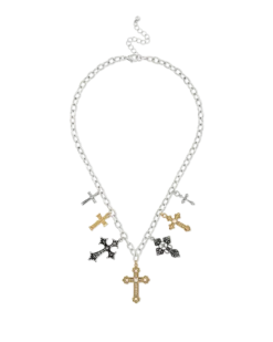 Bijou Brigitte Collier - Sacred Crosses Outlet