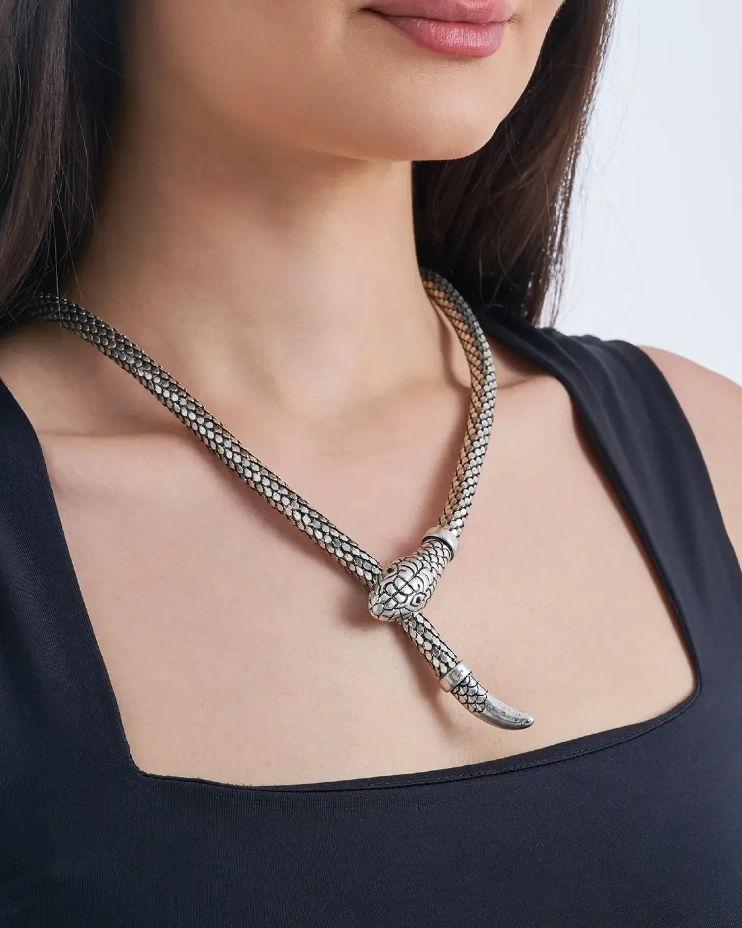 Bijou Brigitte Collier - Serpent Grace Outlet