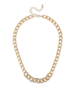 Bijou Brigitte Collier - Shimmering Golden Hot