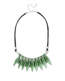 Bijou Brigitte Collier - Shiny Leaves Sale