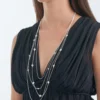 Bijou Brigitte Collier - Silver Dots Clearance