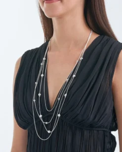 Bijou Brigitte Collier - Silver Dots Clearance
