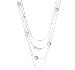 Bijou Brigitte Collier - Silver Dots Clearance