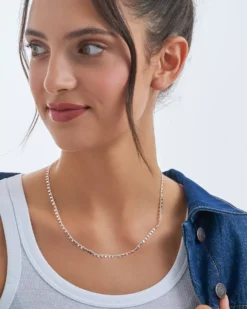 Bijou Brigitte Collier - Silver Plates Online