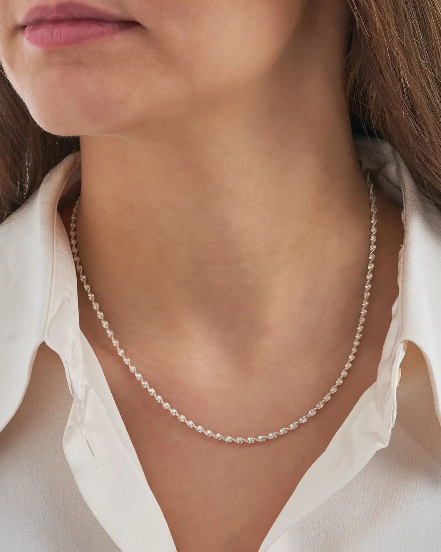 Bijou Brigitte Collier - Silver Rotation New