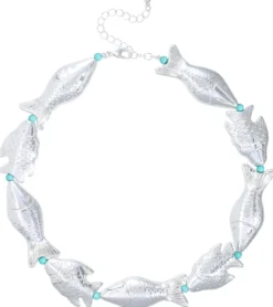 Bijou Brigitte Collier - Silver Scales Best